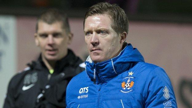Locke resigns as Kilmarnock boss