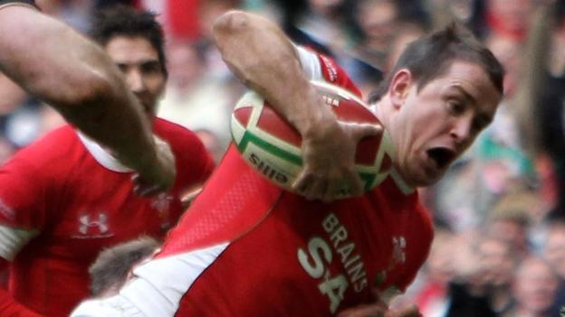 Shane Williams: 'I was as nervous playing for Amman as Wales' - BBC Sport