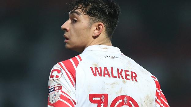 Tyler Walker: Port Vale sign Nottingham Forest striker on half ... - BBC - BBC News