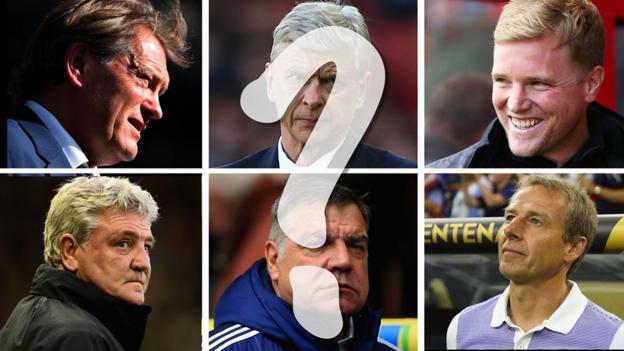 England manager: Who is in the frame?