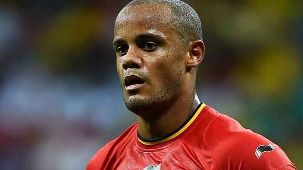 City's Kompany withdrawn from Belgium squad