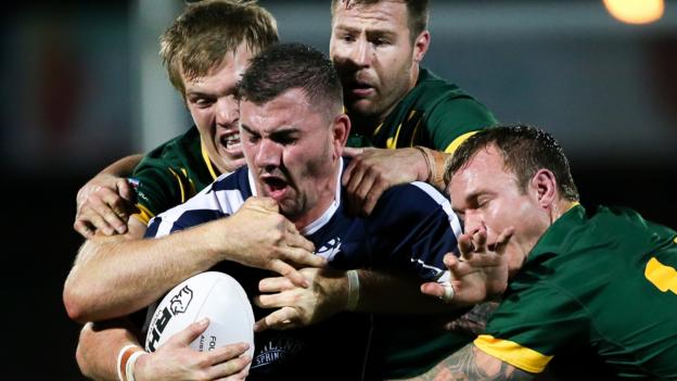 Australia 54-12 Scotland: Bravehearts suffer defeat on Four Nations debut - BBC Sport
