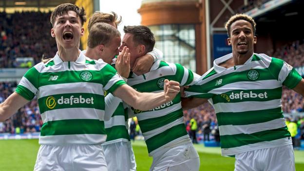 Highlights: Rangers 1-5 Celtic, Scottish Premiership - BBC