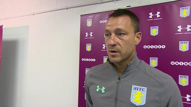John Terry: Aston Villa newcomer targets promotion