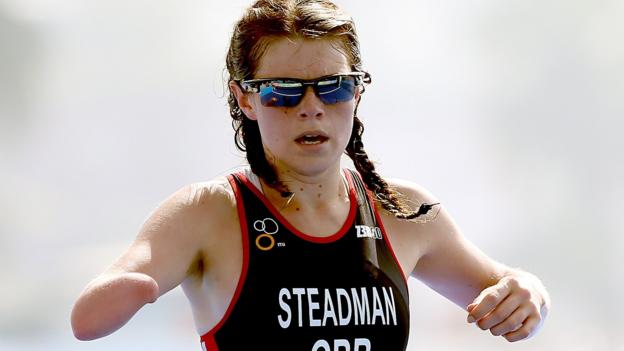 ITU Para-triathlon: Lauren Steadman and Karen Darke win gold for Britain