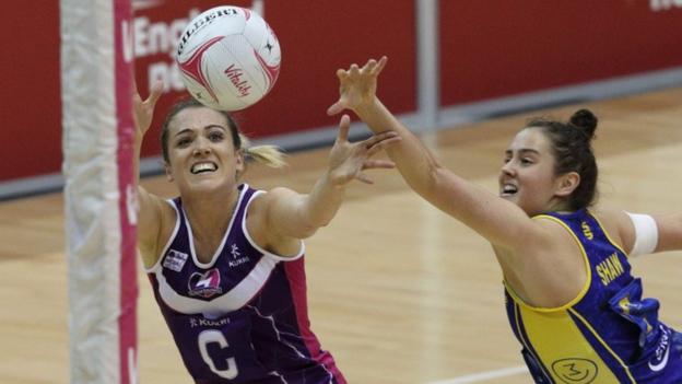 Netball Superleague: Loughborough Lightning and Wasps win to reach final