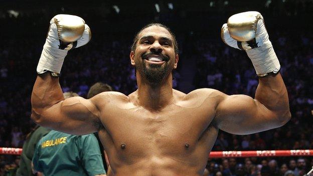 Haye knocks out De Mori on return