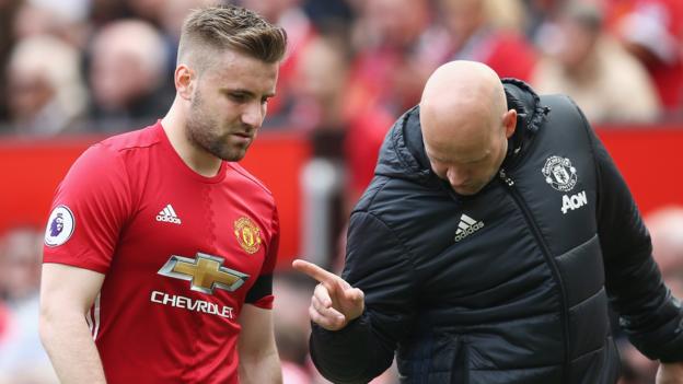 Jose Mourinho: Man Utd boss expects 'big' Luke Shaw injury