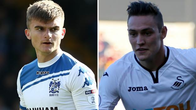 Connor Roberts and George Miller: Middlesbrough add Swansea defender and Bury striker