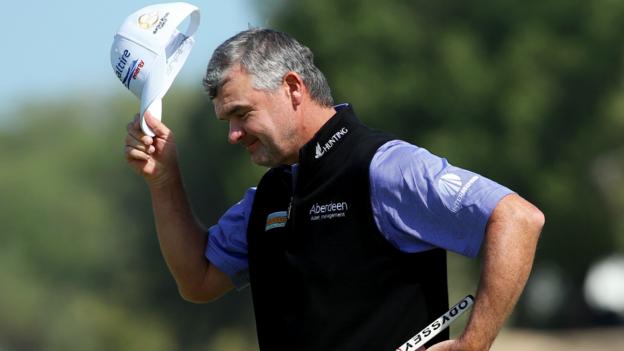 Scot Lawrie leads Qatar Masters