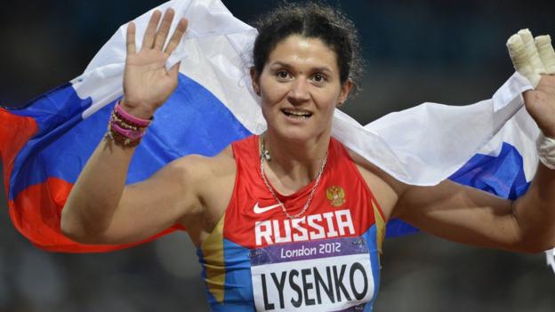 Russian athlete Lysenko fails drug test