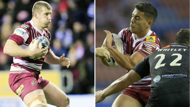 Tony Clubb and Jake Shorrocks: Wigan duo face lengthy injury absences