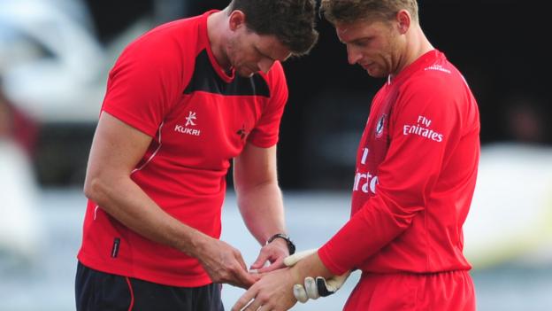 Jos Buttler: Lancashire & England wicketkeeper to have X-ray on hand