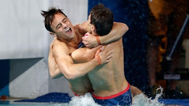 Rio 2016 Olympics: Tom Daley and Dan Goodfellow celebrate bronze for GB