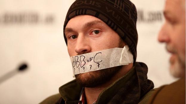 Fury warned on conduct after comments