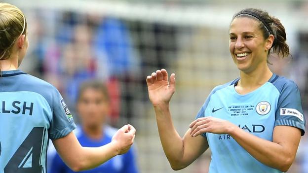 Women's FA Cup final: Carli Lloyd on adding to Olympic gold and World Cup wins