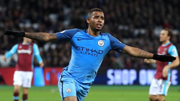West Ham United 0-4 Manchester City