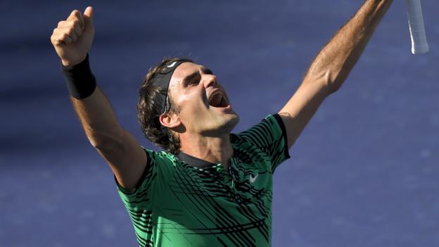 Indian Wells: Roger Federer beats Stan Wawrinka to win BNP Paribas Open