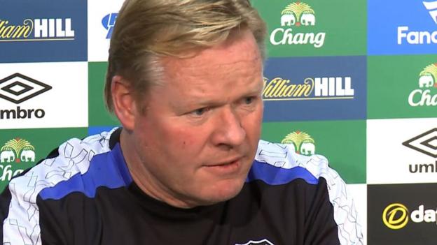 Everton manager Ronald Koeman insists James McCarthy is not fit