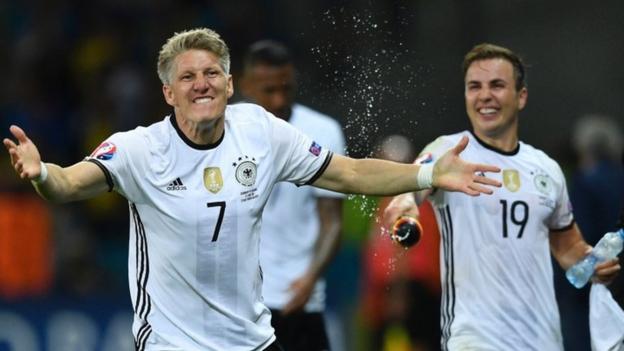 Germany overcome Ukraine