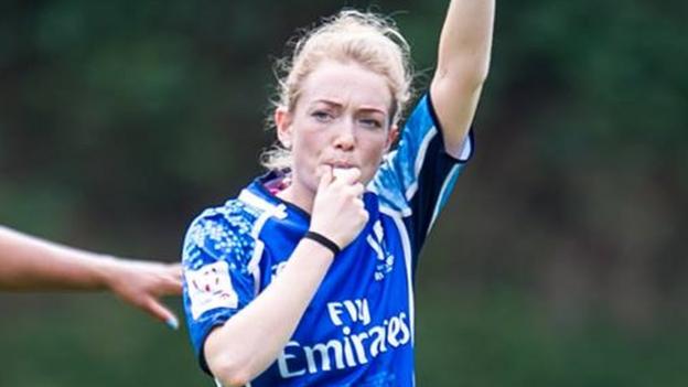 'Male players are more courteous' - meet Scotland's first female pro ref