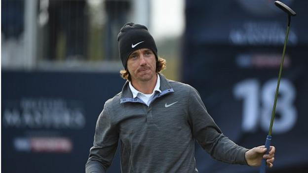 British Masters: Tommy Fleetwood and Marc Warren part of four-way tie