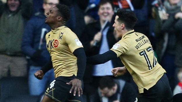 Milton Keynes Dons 1-1 Bolton Wanderers