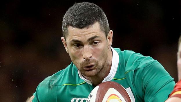 Rob Kearney: Ireland full-back's Lions prospects hit as he undergoes bicep surgery