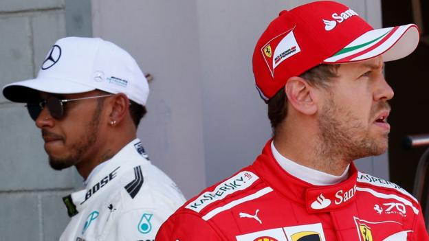 Lewis Hamilton calls Sebastian Vettel 'a disgrace' after Azerbaijan GP collision