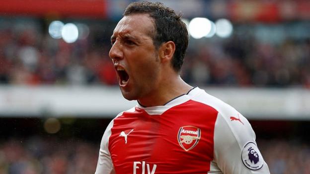 Arsenal's Cazorla out for rest of season