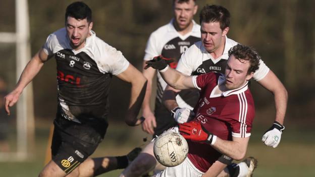 Slaughtneil crush St Kiernan's