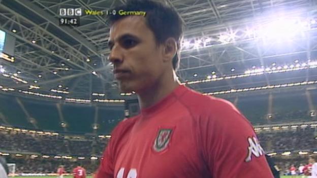 Coleman's 50 second Wales appearance