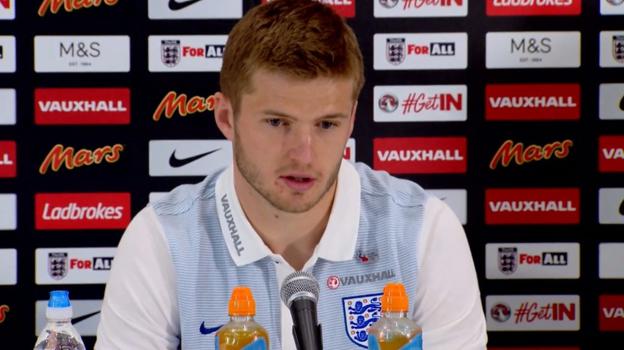England v Lithuania: Eric Dier reveals his ambitions to be captain