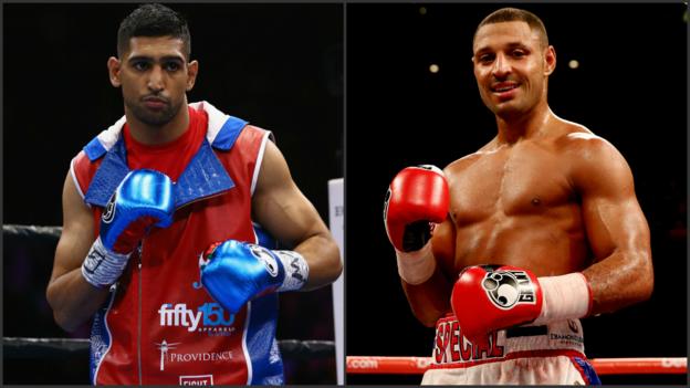 Amir Khan v Kell Brook: Pair 'in talks' for 2017 fight