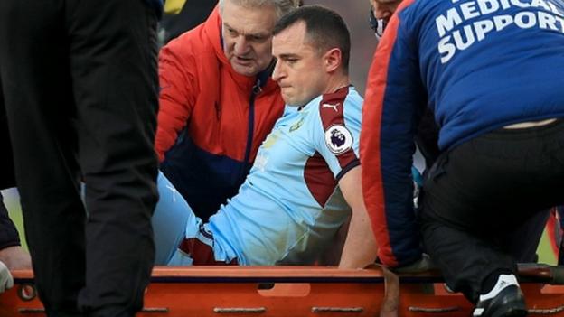 Dean Marney: Burnley midfielder out 'long term', says manager Sean Dyche