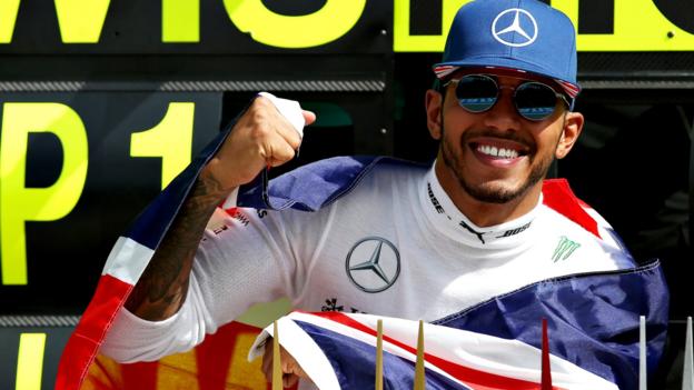 Lewis Hamilton 'blown away' by fans' 'love' after British GB win