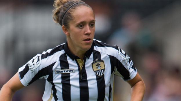 England midfielders Jo Potter and Jade Moore extend Notts County Ladies deals