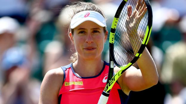 Johanna Konta into Nottingham Open semi-finals