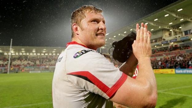 Pro12: Lock Franco van der Merwe to leave Ulster for Cardiff Blues