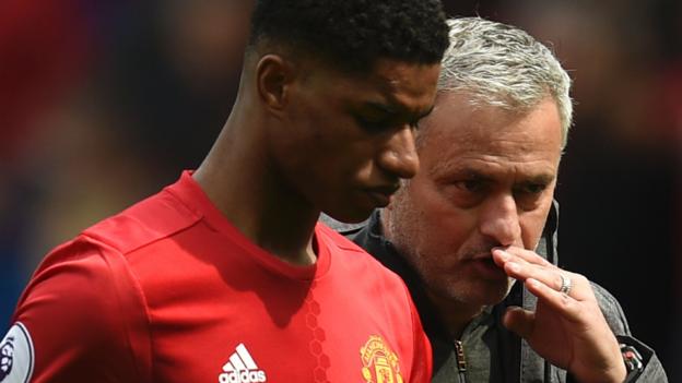 Marcus Rashford: Man Utd striker decision my own, says Gareth Southgate