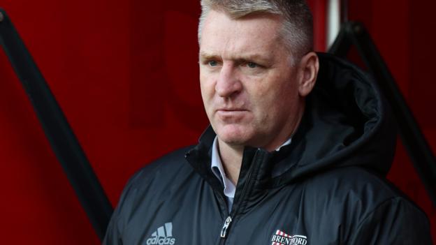 Brentford head coach Dean Smith and assistant Richard O'Kelly extend deals