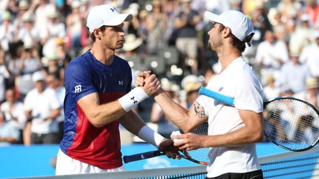 Andy Murray: How world number one was stunned by Jordan Thompson at Queen's