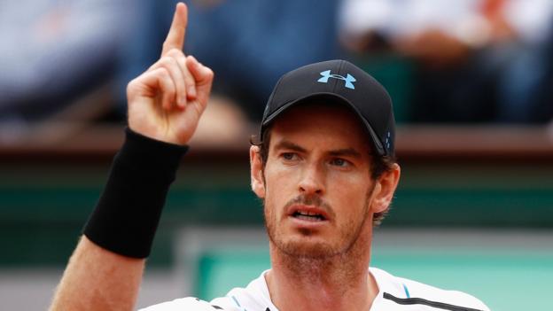 French Open: Andy Murray beats Juan Martin del Potro, but Kyle Edmund loses