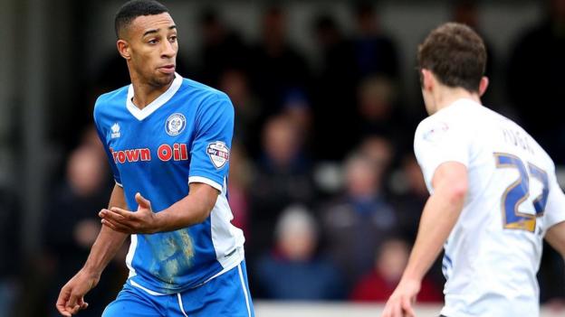 Mansfield Town sign defender Rhys Bennett from Rochdale