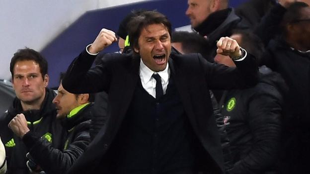 Antonio Conte: Chelsea boss praises players after Southampton win