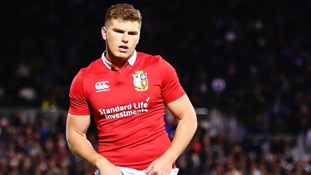 British and Irish Lions take on Crusaders with Farrell and Kruis handed starts