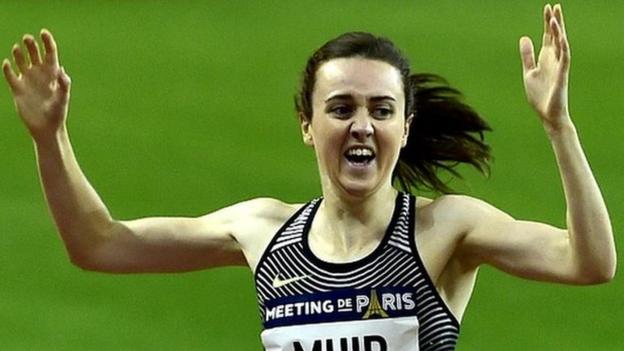 Muir obliterates own British 1500m record in Paris