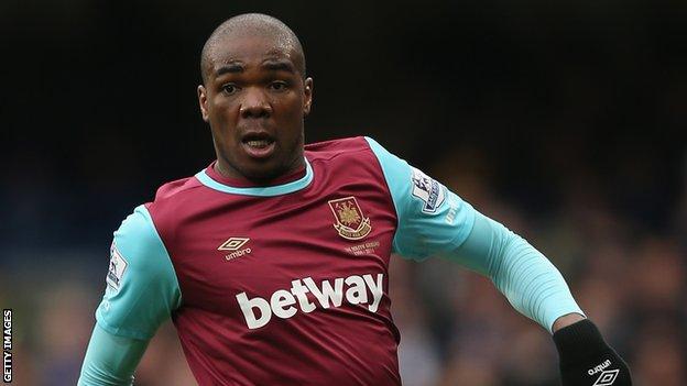 Angelo Ogbonna played 28 Premier League games in his debut season for West Ham