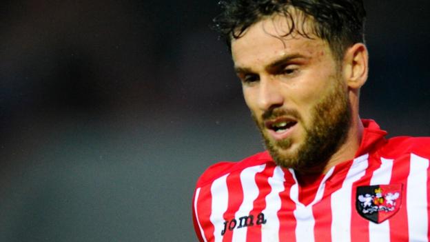 Arron Davies: Accrington Stanley sign ex-Exeter City midfielder