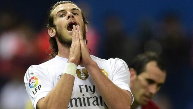 Wales forward Gareth Bale watches as Real win La Liga